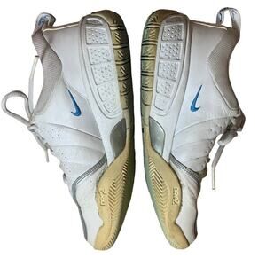 Nike Air Zoom Women’s Size 7 White Sneakers Laced y2k 90's Chunky Seinfeld